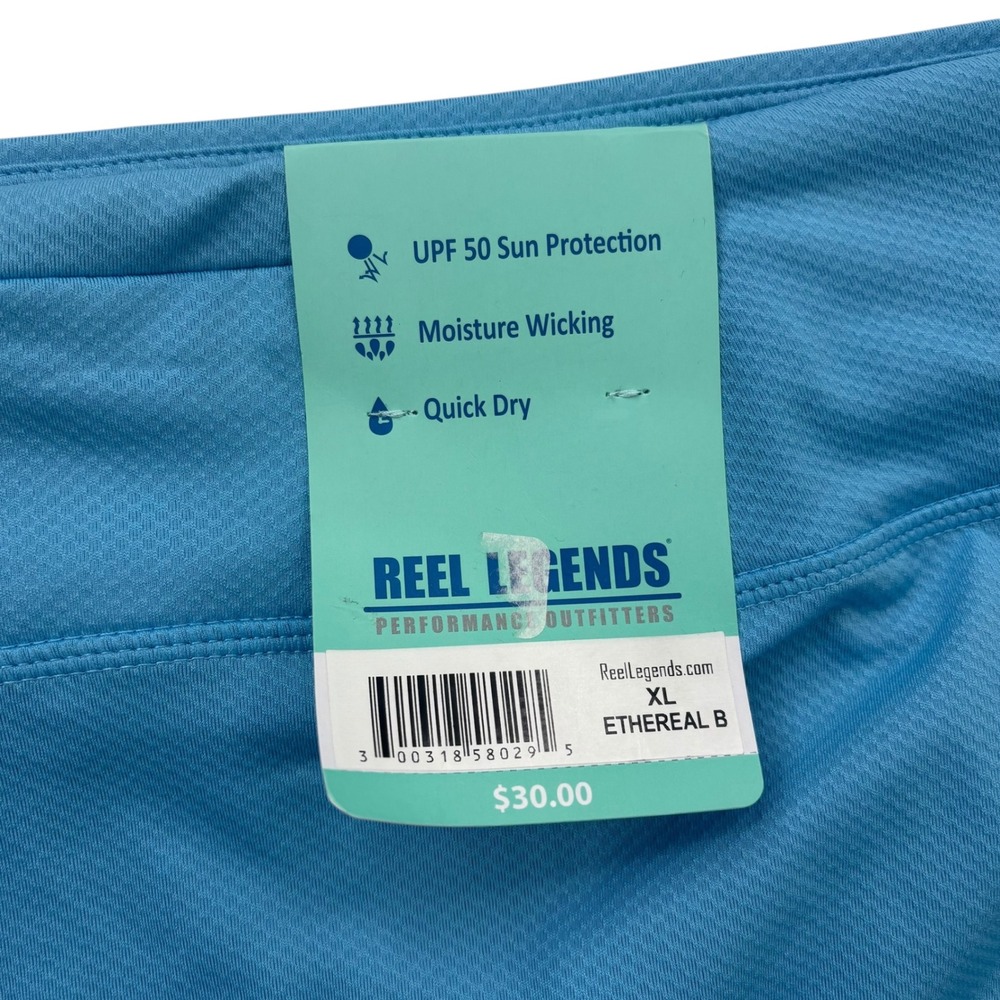Reel Legends Womens Performance‎ Skort Blue XL UPF 50 Moisture Wicking  New NWT - Picture 5 of 13